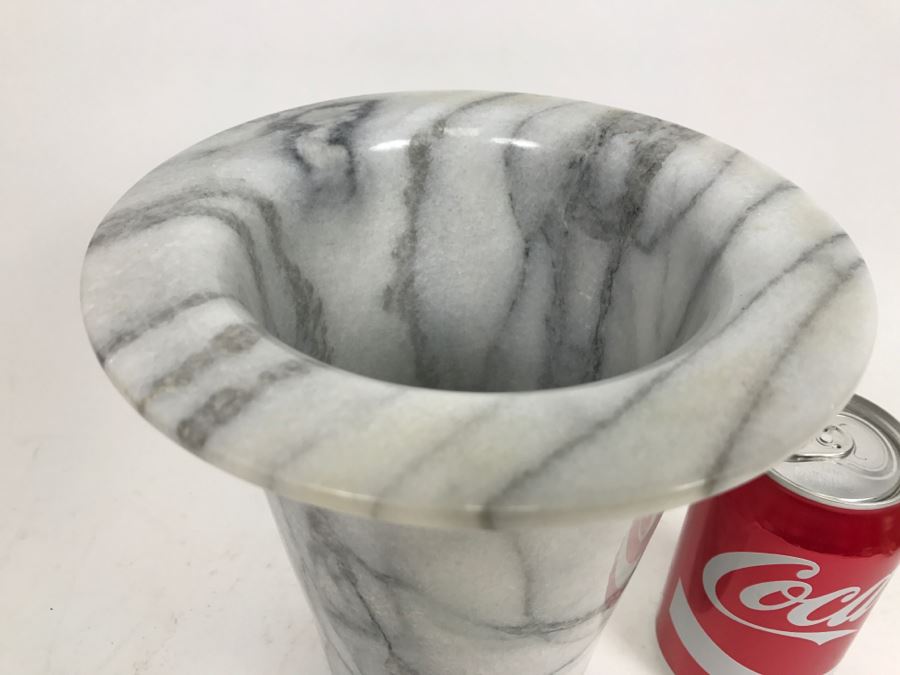 Large Polished Marble Vase [Photo 2]