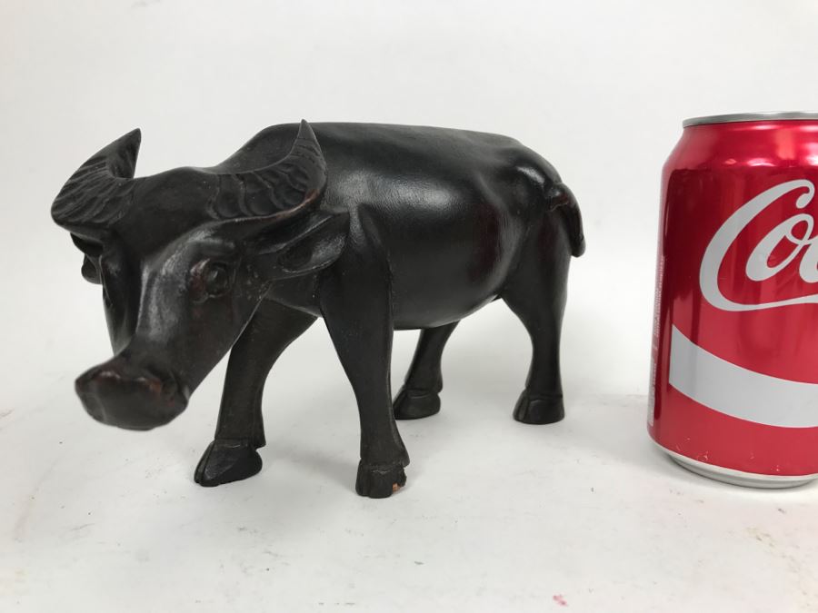 Wood Carved Ox [Photo 1]