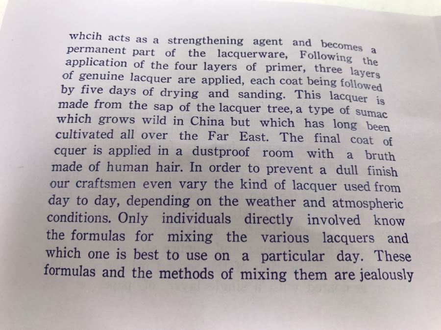 Bembo Okinawa Japanese Lacquer Hibuscus Large Plate Best Lacquerware In Far East [Photo 15]