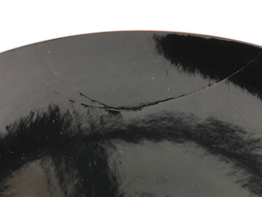 Bembo Okinawa Japanese Lacquer Hibuscus Large Plate Best Lacquerware In Far East [Photo 22]
