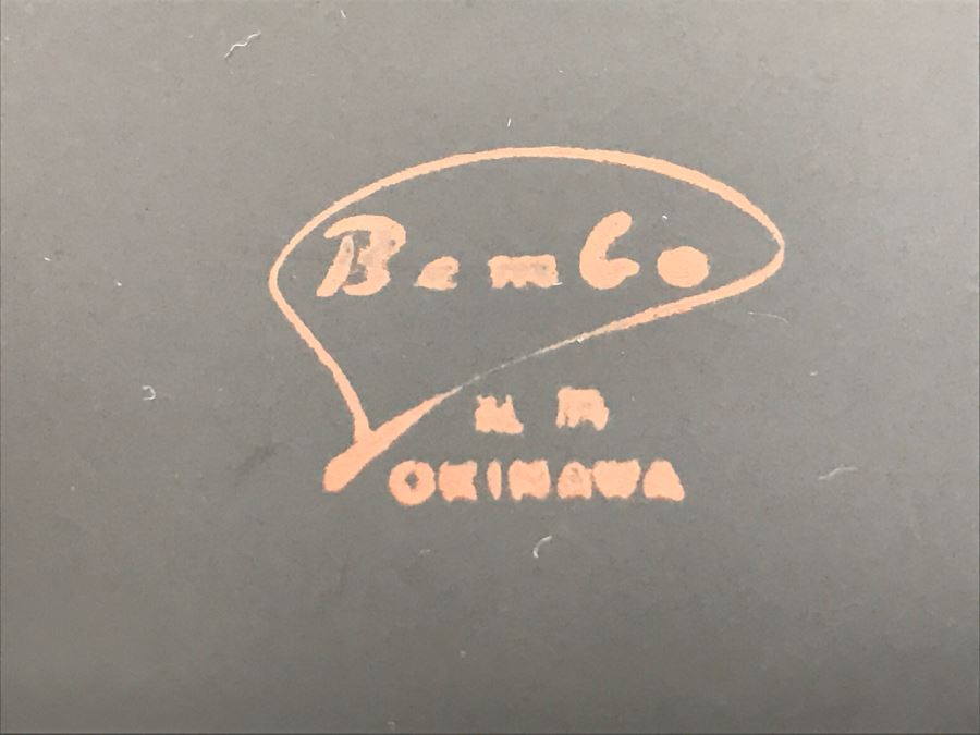 Bembo Okinawa Japanese Lacquer Hibuscus Large Plate Best Lacquerware In Far East [Photo 13]