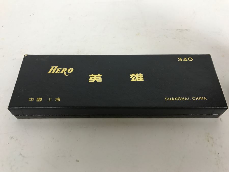 Shanghai China HERO 340 Fountain Pen In Box [Photo 3]