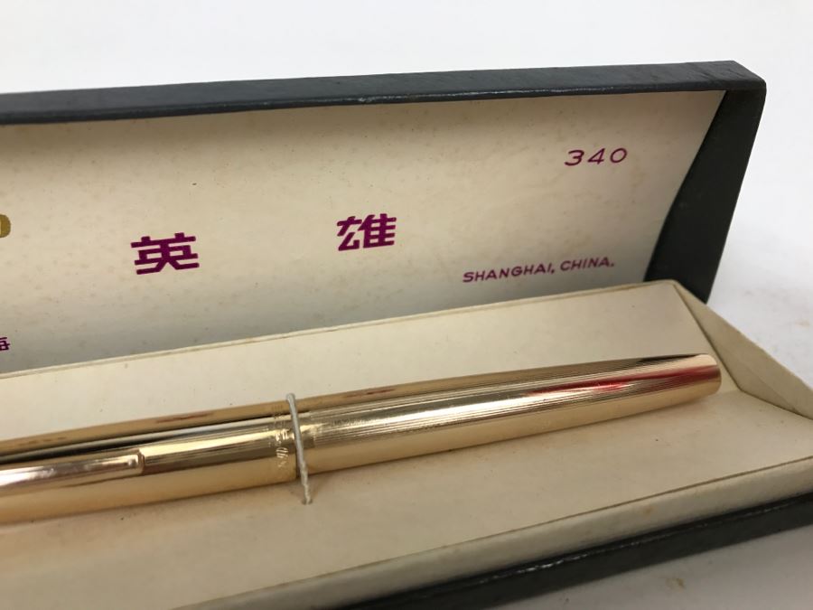 Shanghai China HERO 340 Fountain Pen In Box [Photo 6]