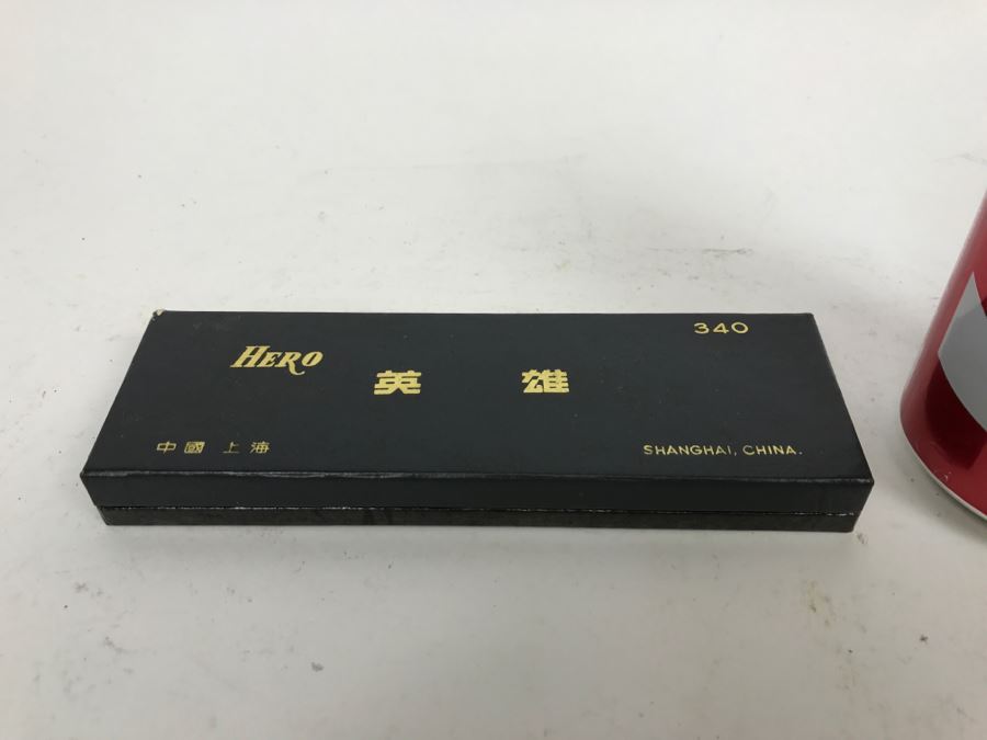 Shanghai China HERO 340 Fountain Pen In Box [Photo 2]