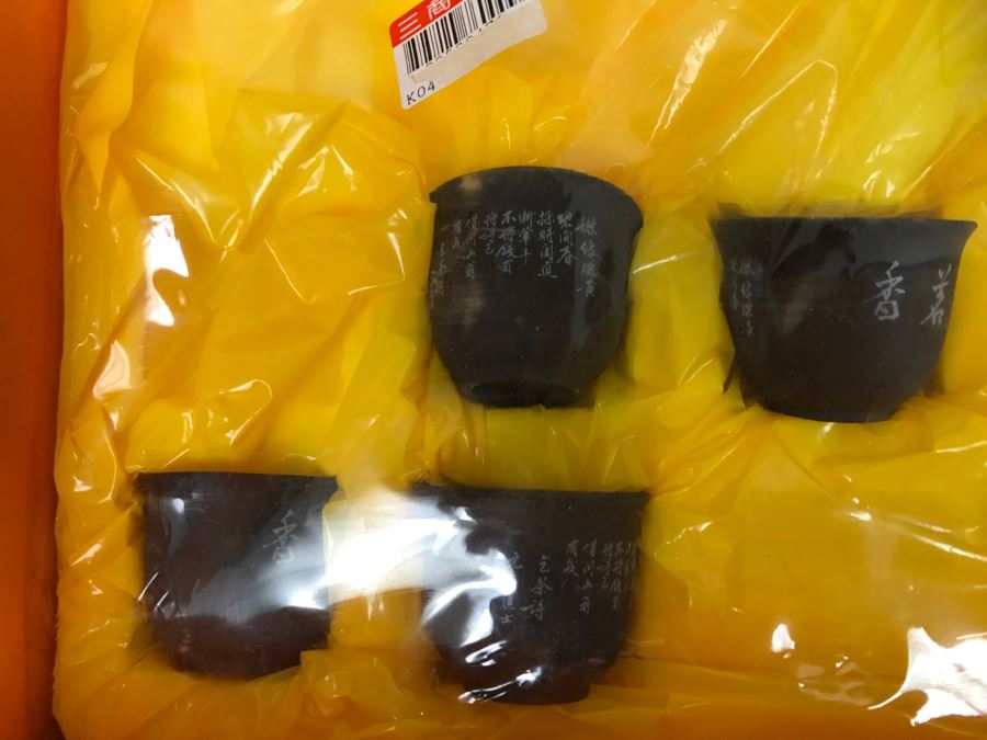 Asian Tea Set In Box Not Complete [Photo 8]