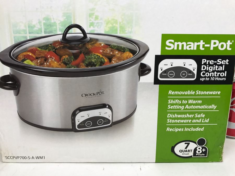 Sold at Auction: Crock Pot Classic Slow Cooker 7 Qt