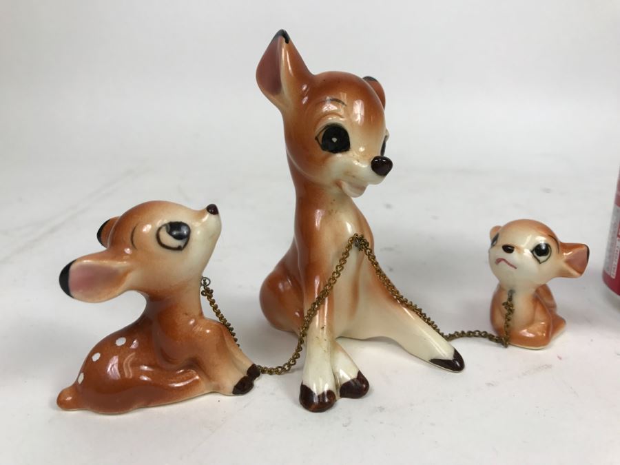 Walt Disney Productions Japanese Bambi Figurines Seven China [Photo 2]
