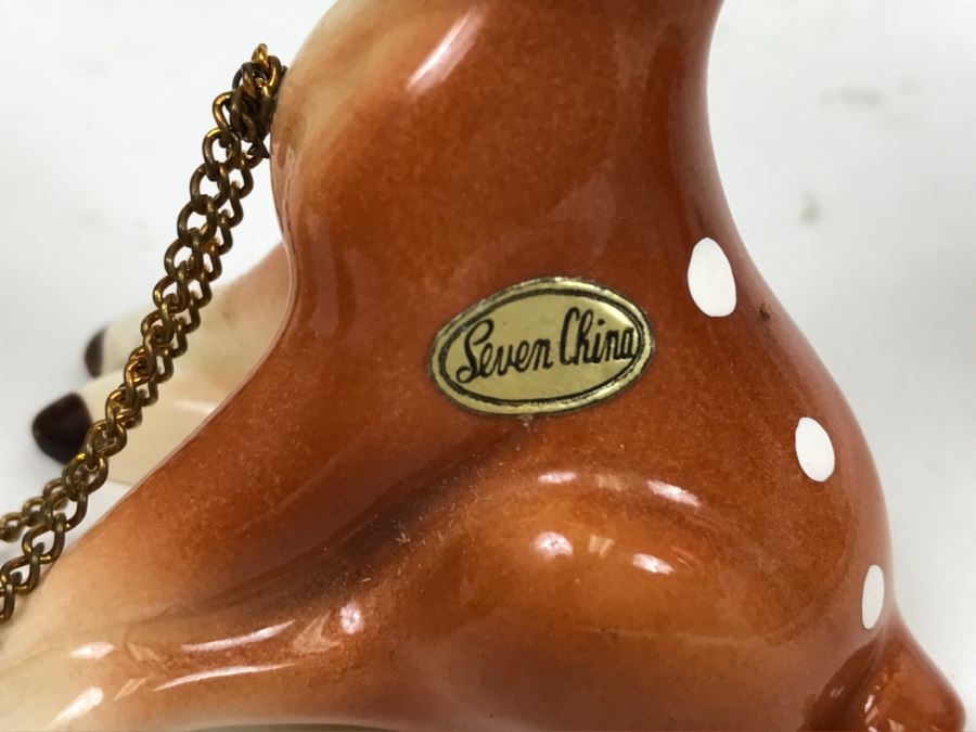 Walt Disney Productions Japanese Bambi Figurines Seven China [Photo 4]