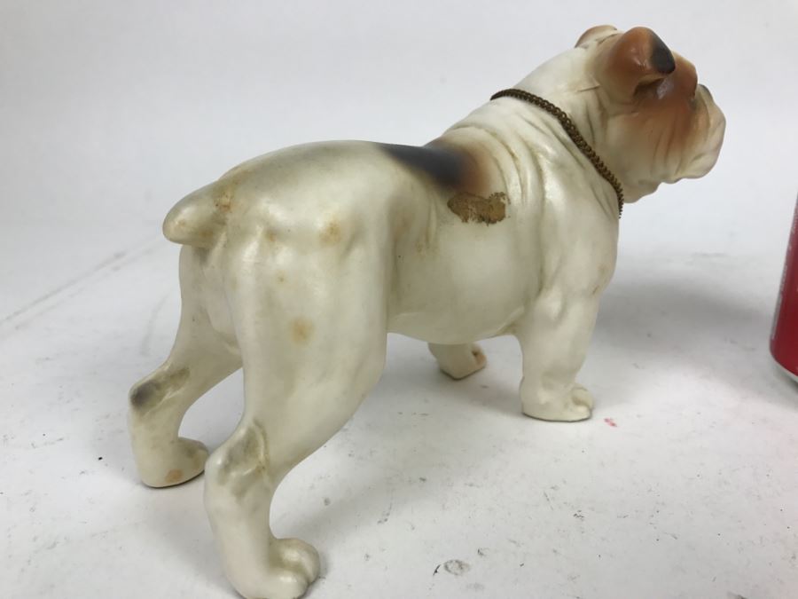 Hand Painted Bulldog Figurine Possibly Japanese Label Was Removed [Photo 10]