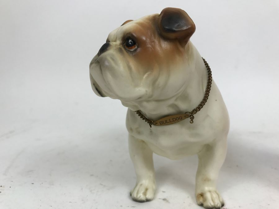 Hand Painted Bulldog Figurine Possibly Japanese Label Was Removed [Photo 5]