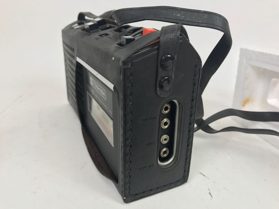 Toshiba Cassette Recorder KT-270D With Original Box And Cassette Tapes [Photo 10]