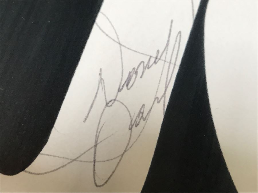 Joseph And The Amazing Technicolor Dreamcoat Andrew Lloyd Webber Framed Poster Signed By Donny Osmond [Photo 2]