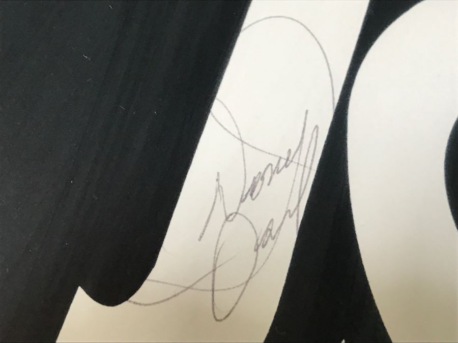 Joseph And The Amazing Technicolor Dreamcoat Andrew Lloyd Webber Framed Poster Signed By Donny Osmond [Photo 7]