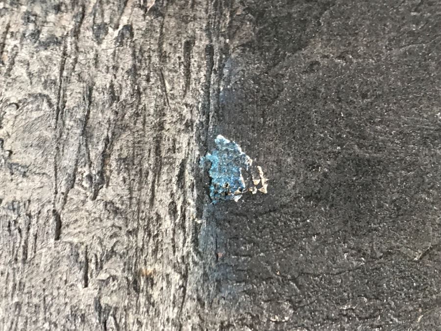 Vintage 1964 EARLY ORIGINAL Modernist Abstract Chinese Oil On Canvas Painting By John Way Aka Wei Letang (1921 - 2012) - 29' X 23' [Photo 8]