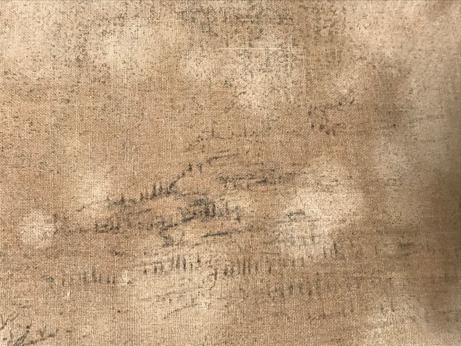 HUGE Collection Of 10 ORIGINAL Chinese Paintings In Embroidered Silk Album Stored Within A Rosewood Presentation Box - See All Photos [Photo 141]