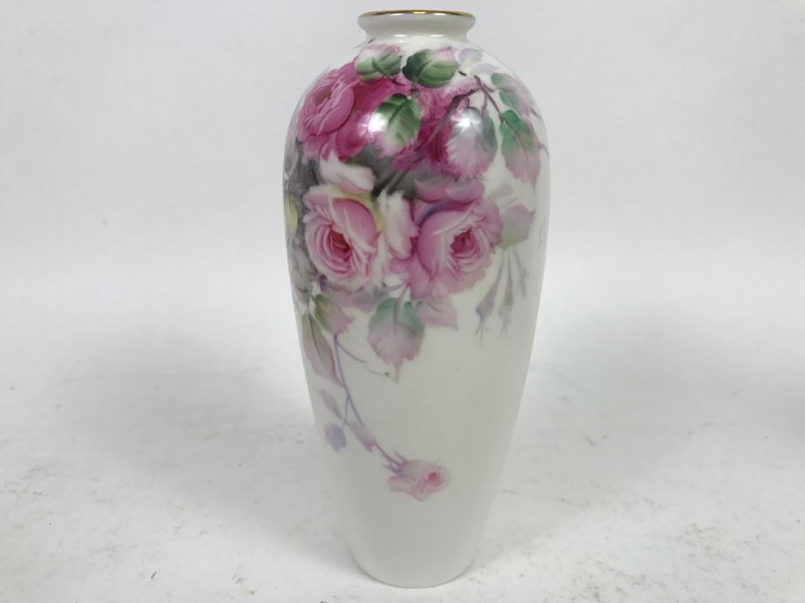 Noritake Bone China Vase Nippon Toki Kaisha Japan [Photo 3]