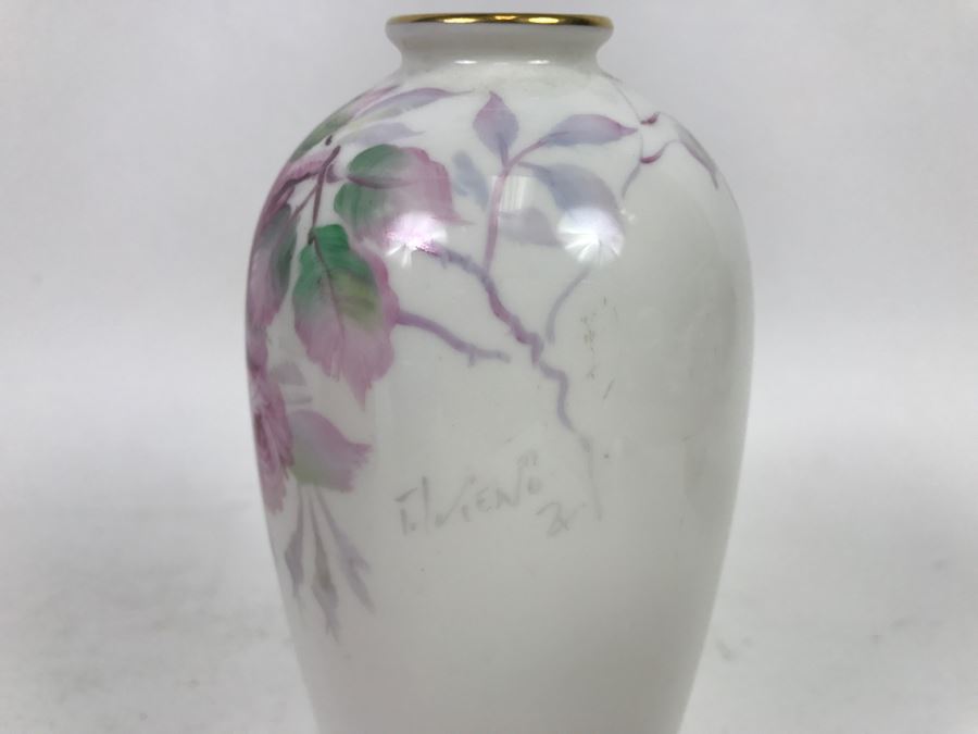 Noritake Bone China Vase Nippon Toki Kaisha Japan [Photo 6]