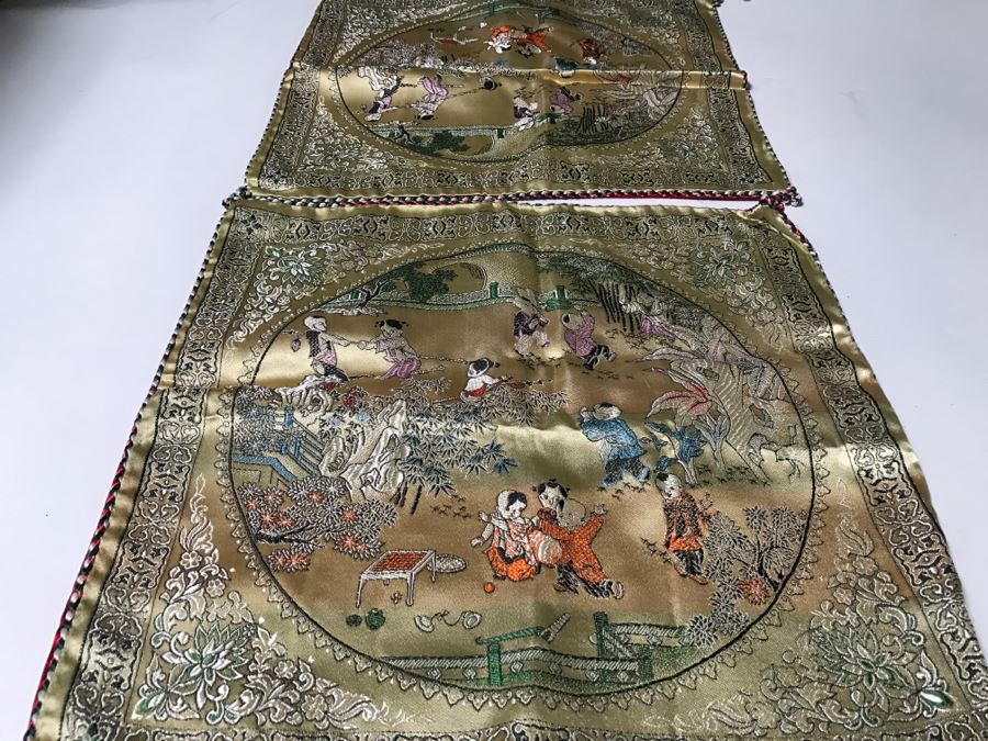 Chinese Gold Silk Embroidery [Photo 1]