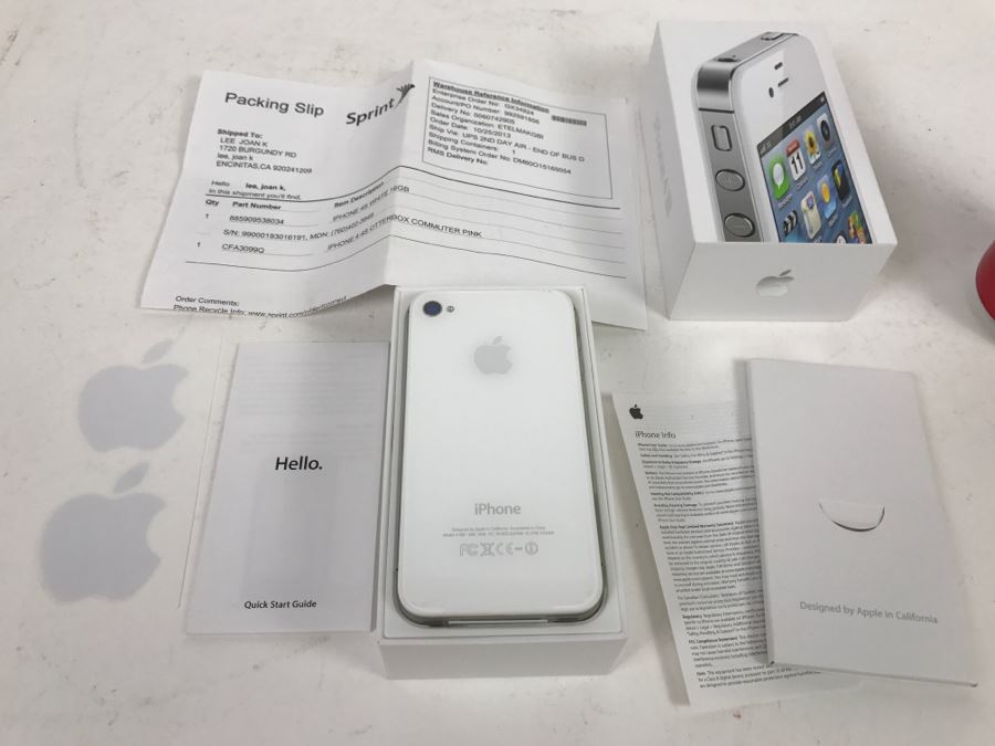 IPHONE 4S White 16GB New With Box