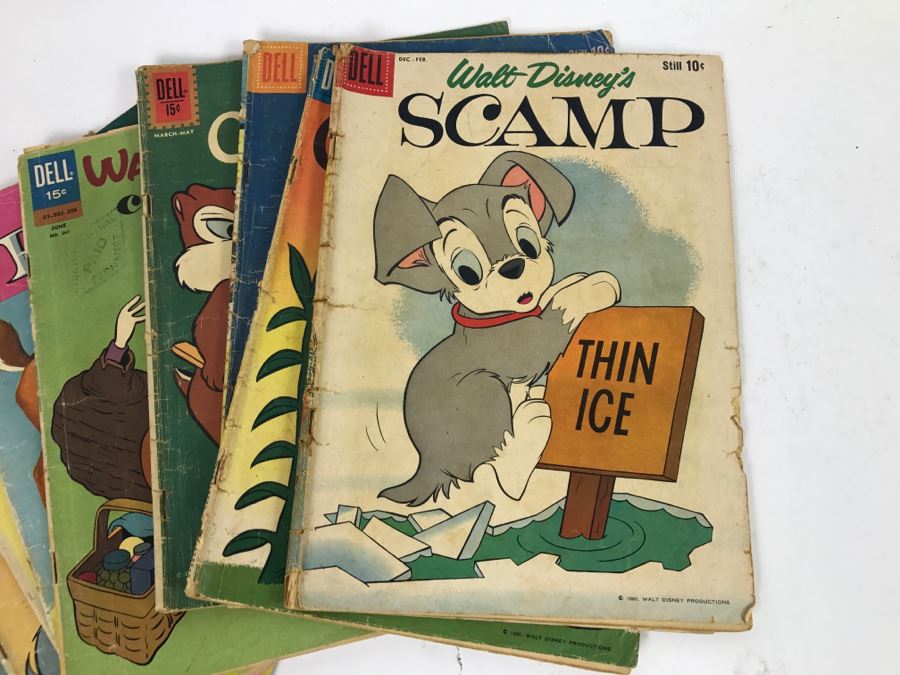 Collection Of Vintage Comic Books Walt Disney, Superman's Girl Friend Lois Lane [Photo 9]