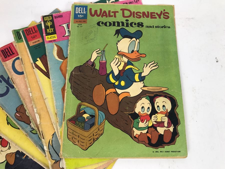 Collection Of Vintage Comic Books Walt Disney, Superman's Girl Friend Lois Lane [Photo 13]