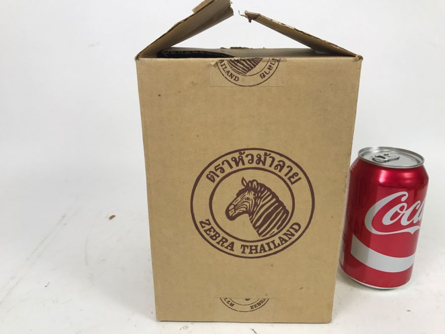 Zebra Thailand Stainless Steel Ware Pot Like New [Photo 3]