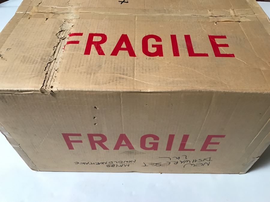 Huge Collection Of New In Box SASAKI Hand Crafted Japanese Green Art Glass Stemware And Glassware ~ 16 Boxes ~ 73 Glasses  - See All Photos [Photo 43]