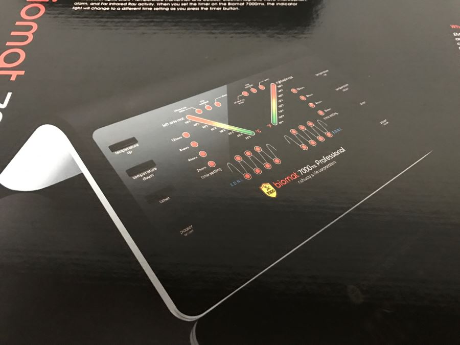 Biomat 7000MX Mini High-Tech Infrared Ray (HR) Treatment System With Amethyst By Richway International Retails For $770 [Photo 9]