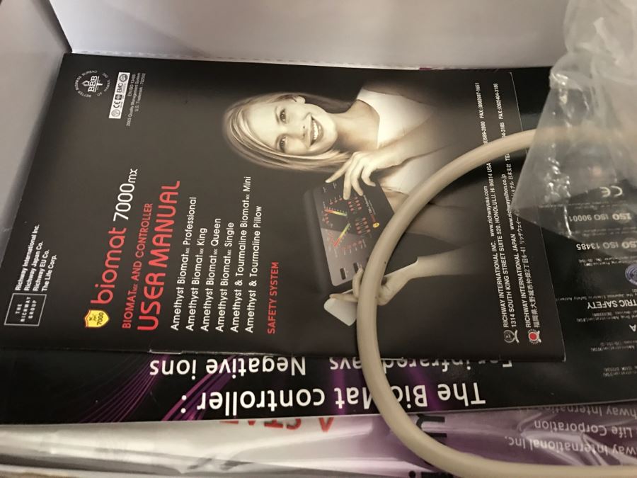 Biomat 7000MX Mini High-Tech Infrared Ray (HR) Treatment System With Amethyst By Richway International Retails For $770 [Photo 13]