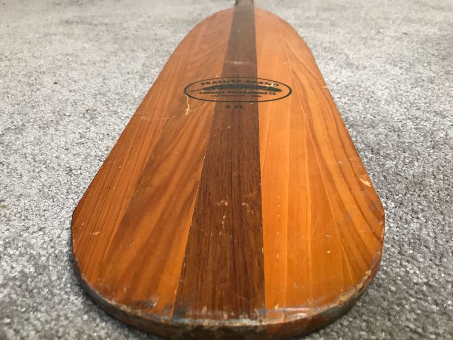 Feather Brand Caviness Woodworking Co 5FT Wooden Paddle [Photo 5]