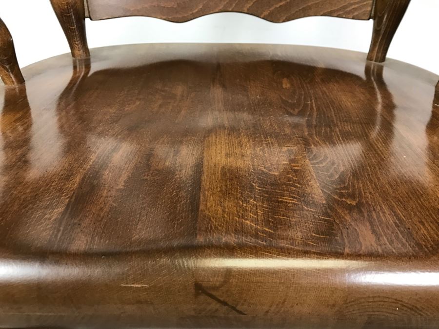 Oversized Wooden Rocking Chair From Yugoslavia [Photo 8]