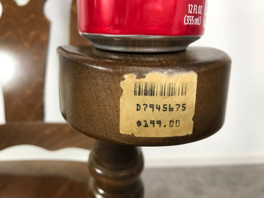 Oversized Wooden Rocking Chair From Yugoslavia [Photo 5]