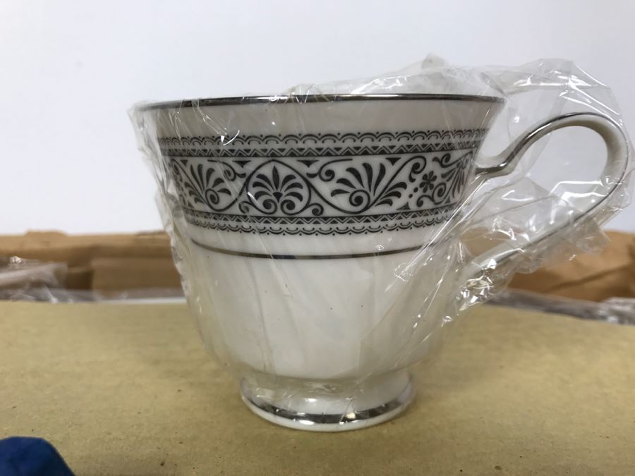 New Old Stock ~93 Piece Set Of Noritake Ivory China Prelude Pattern With Original Boxes [Photo 12]