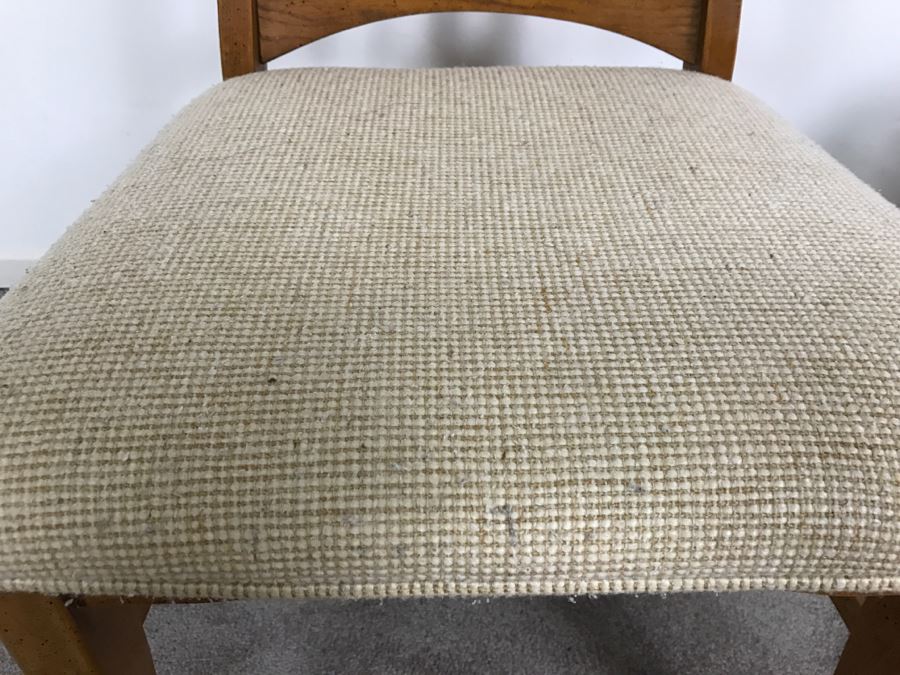 Set Of 6 Mid-Century Wooden Dining Chairs [Photo 9]