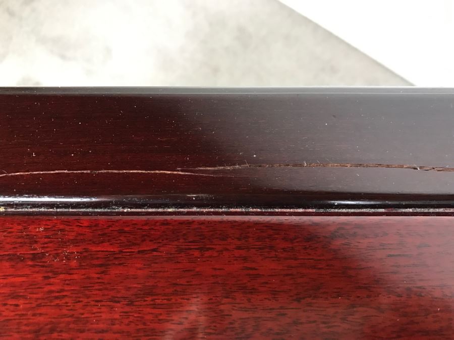 Chinese Rosewood Console Table With 3 Drawers [Photo 8]