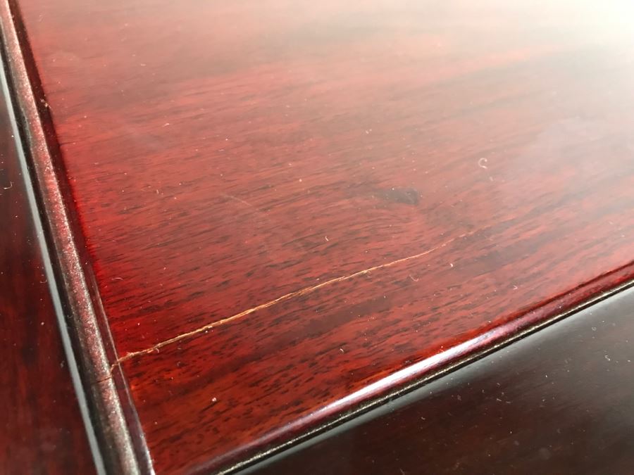 Chinese Rosewood Console Table With 3 Drawers [Photo 6]