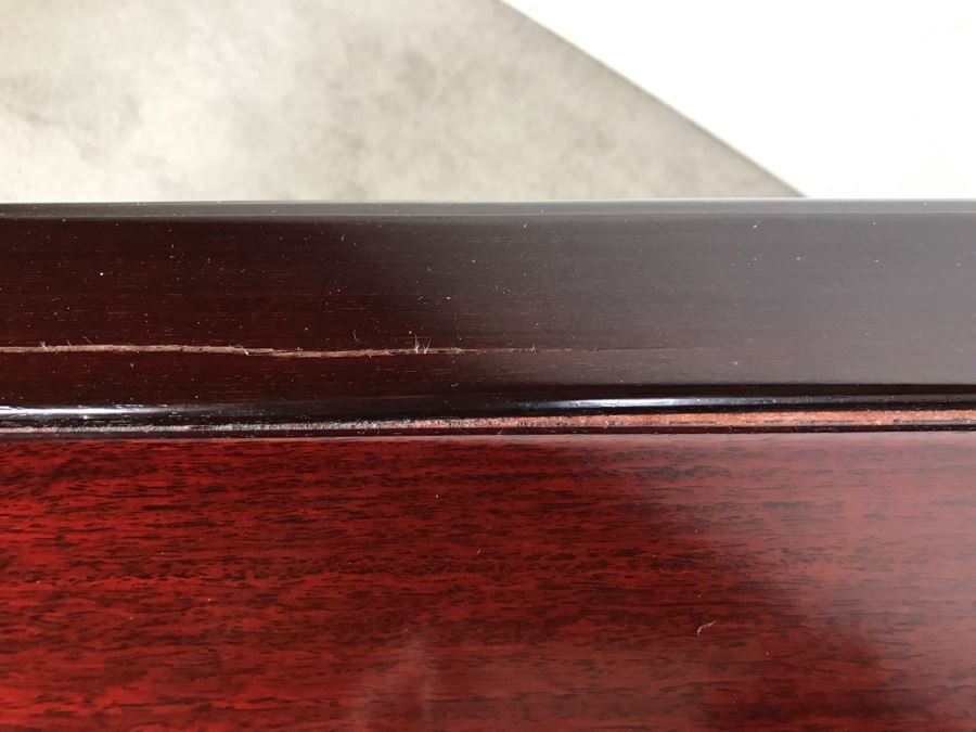 Chinese Rosewood Console Table With 3 Drawers [Photo 9]