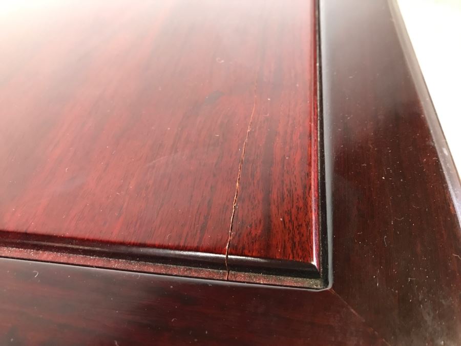 Chinese Rosewood Console Table With 3 Drawers [Photo 5]