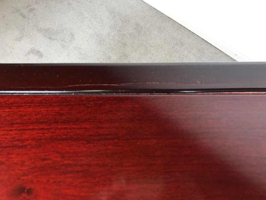 Chinese Rosewood Console Table With 3 Drawers [Photo 7]