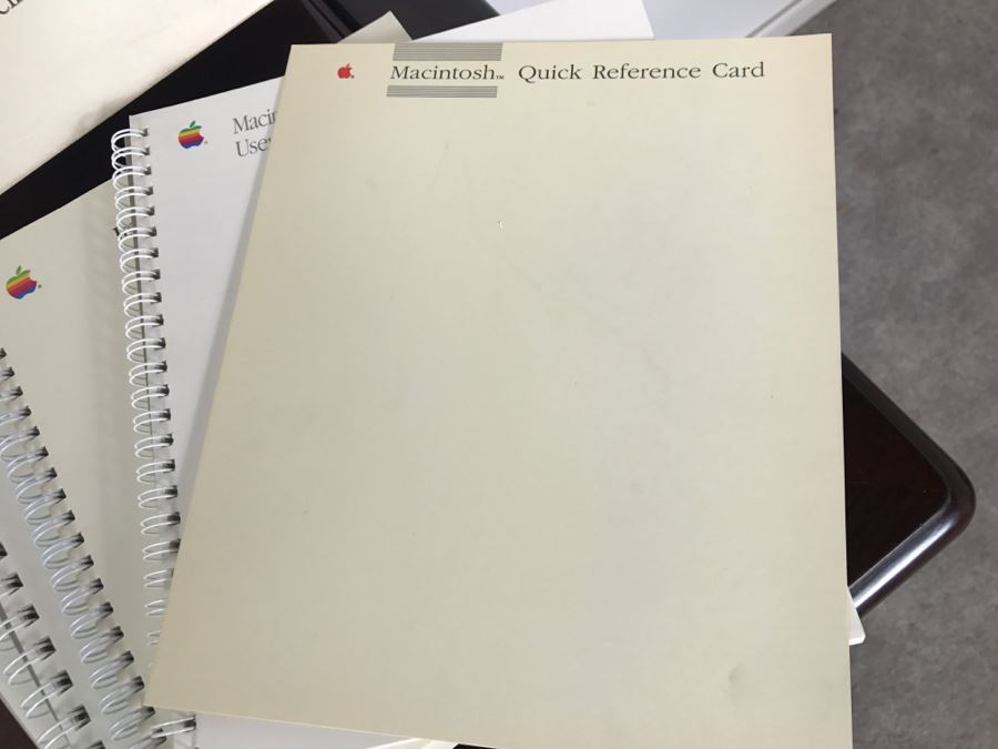 Apple Macintosh Mac Plus 1MB Computer (For Parts) Model M0001A With Manuals, Mouse, Keyboard And ImageWriter II Printer [Photo 8]