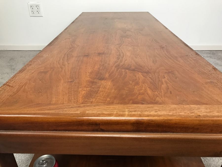 Vintage Mid-Century Lane Wooden Coffee Table Style No 1590 91 [Photo 12]