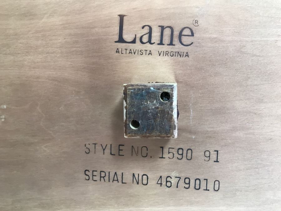 Vintage Mid-Century Lane Wooden Coffee Table Style No 1590 91 [Photo 2]