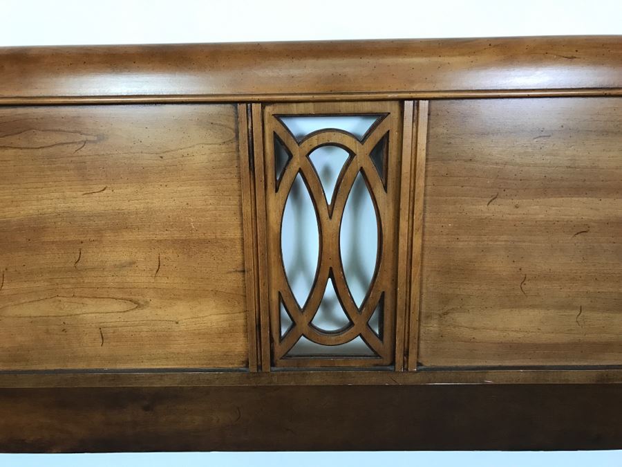 Vintage King Size Wooden Headboard [Photo 2]