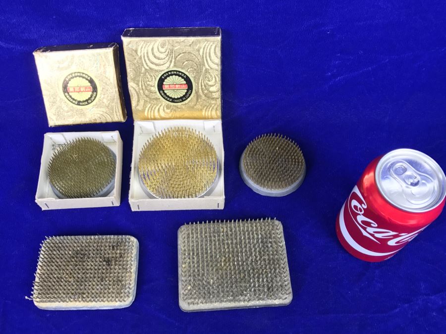 Vintage Japanese Floral Arrangement Pin Frogs [Photo 9]