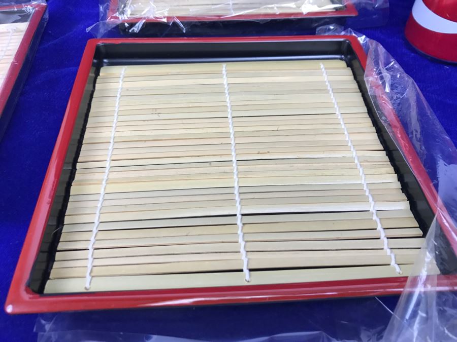 Set Of 4 New Sushi Trays [Photo 4]