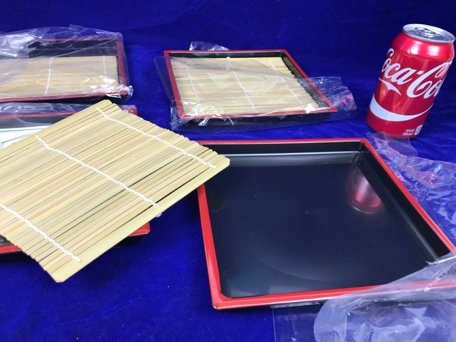 Set Of 4 New Sushi Trays [Photo 6]