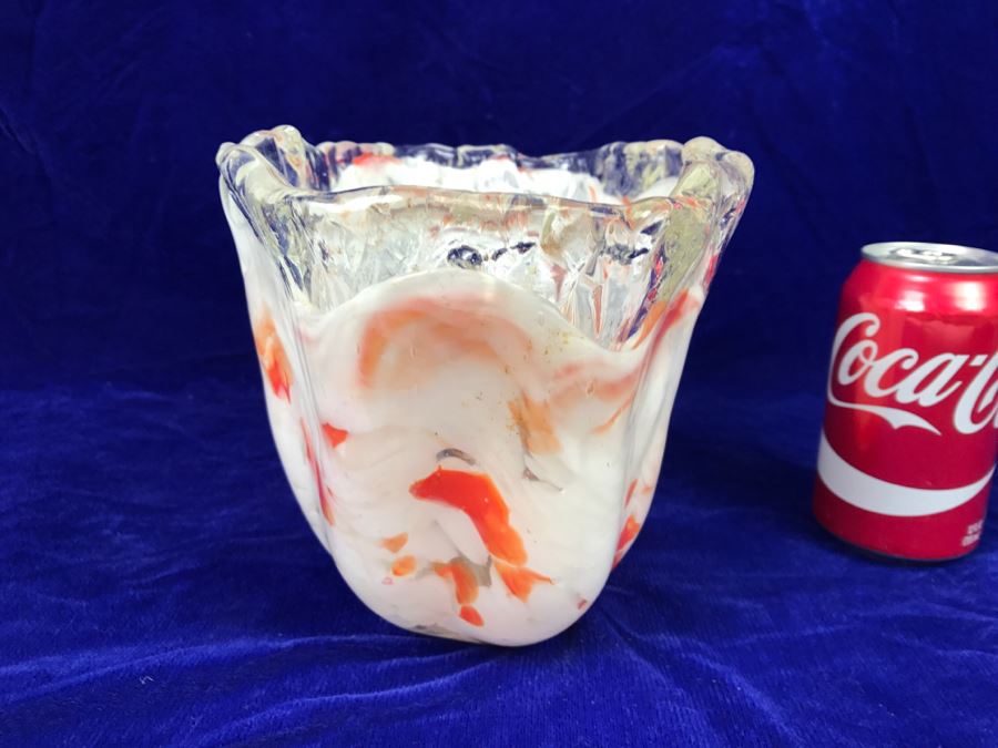 Art Glass Vase Possibly Japanese [Photo 4]