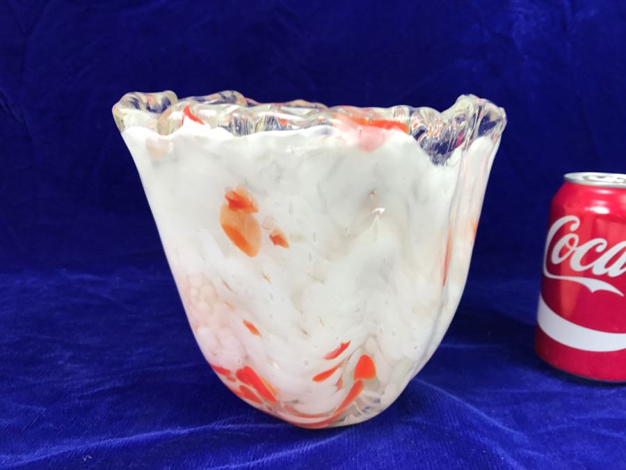 Art Glass Vase Possibly Japanese [Photo 7]