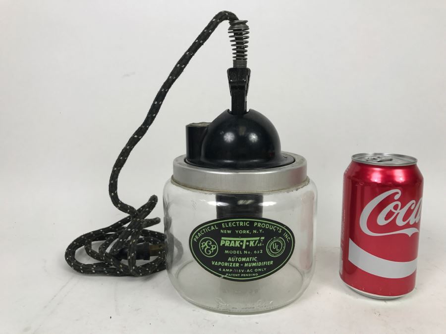 Vintage Automatic Vaporizer Humidifier PrakTKal Practical Electric Products Inc [Photo 2]