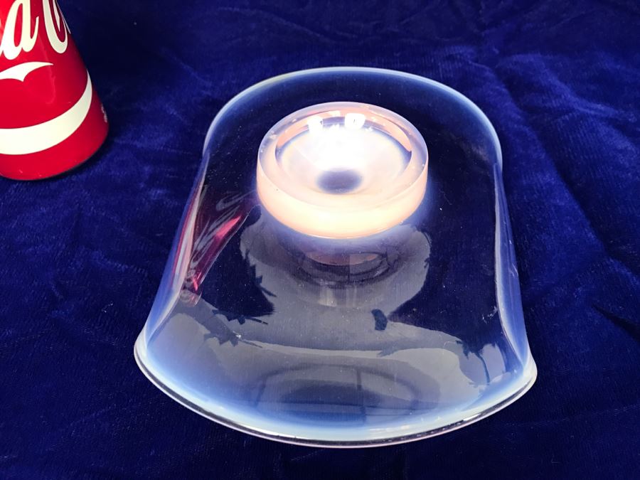 Collection Of Candelwick Pattern Glassware And Curved Pink Opalescent Glass [Photo 18]